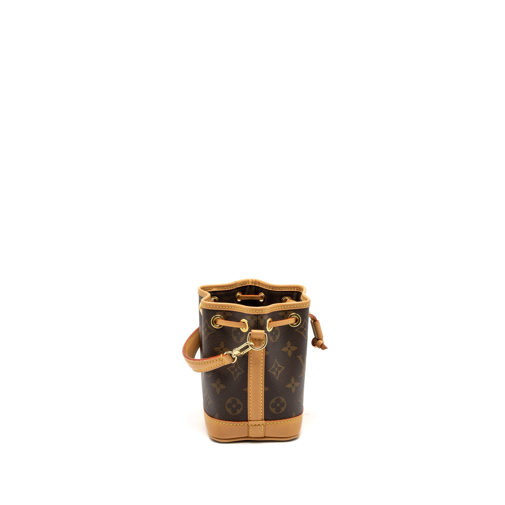 LOUIS VUITTON NANO NOE MONOGRAM CANVAS GHW (NEW VERSION)