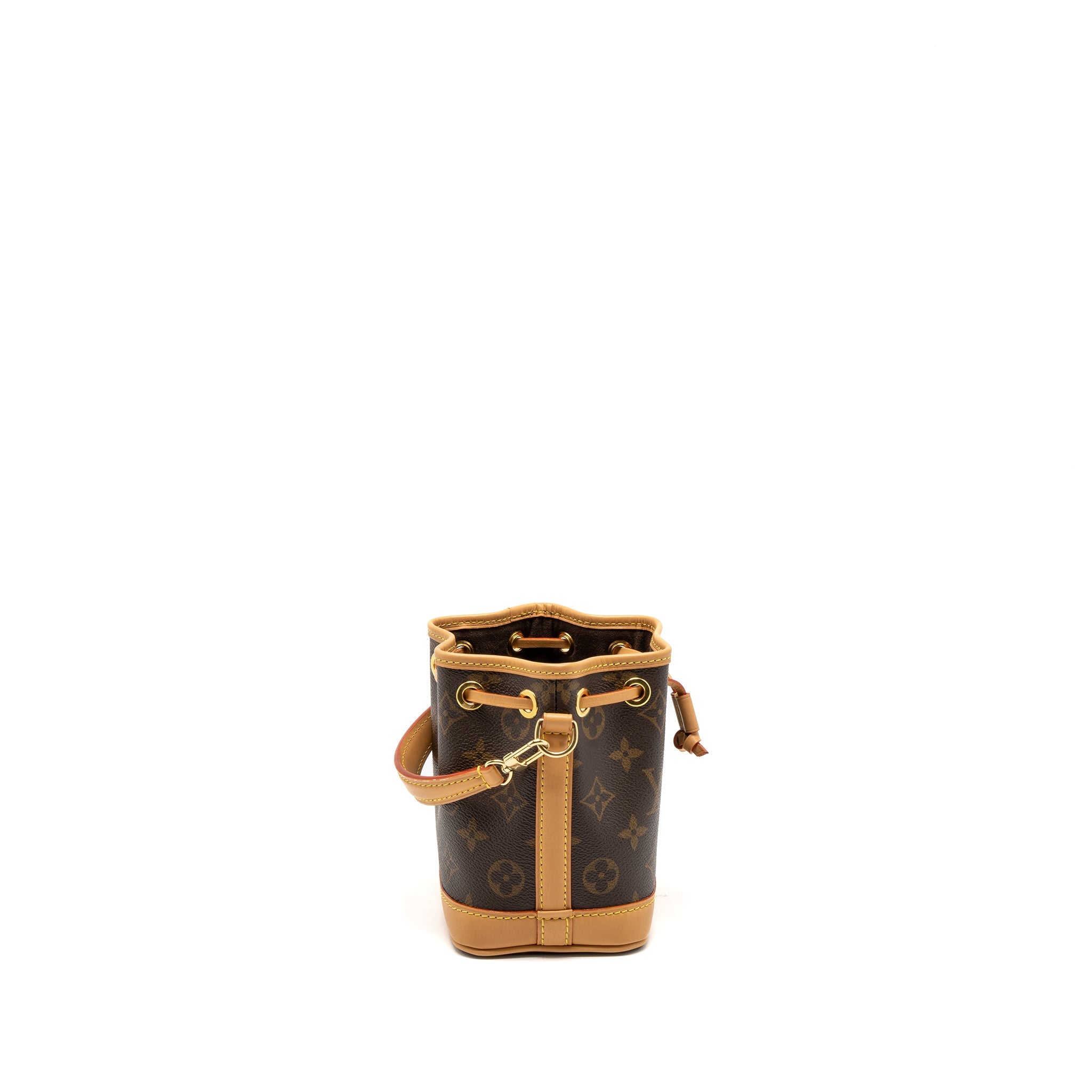 LOUIS VUITTON NANO NOE MONOGRAM CANVAS GHW (NEW VERSION)