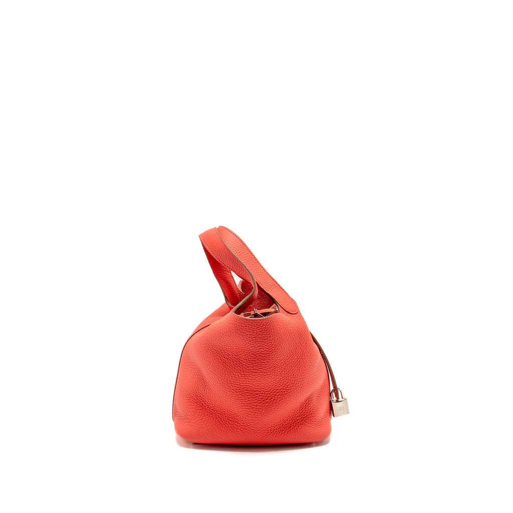 HERMES PICOTIN 18 LOCK BAG CLEMENCE T5 ROSE JAIPUR SHW