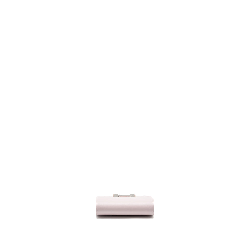 HERMES CONSTANCE SLIM EVERCOLOR MAUVE PALE SHW