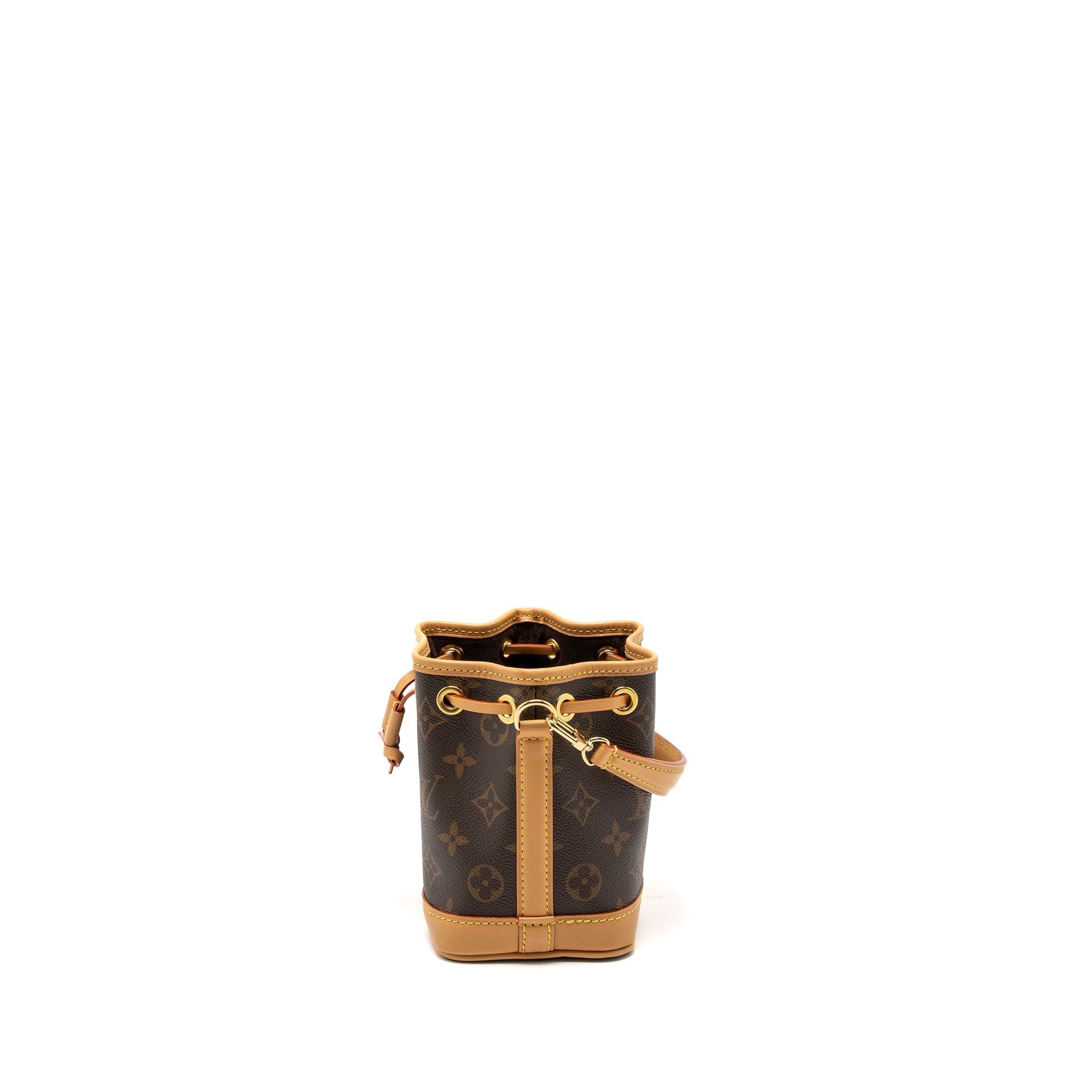 LOUIS VUITTON NANO NOE MONOGRAM CANVAS GHW (NEW VERSION)