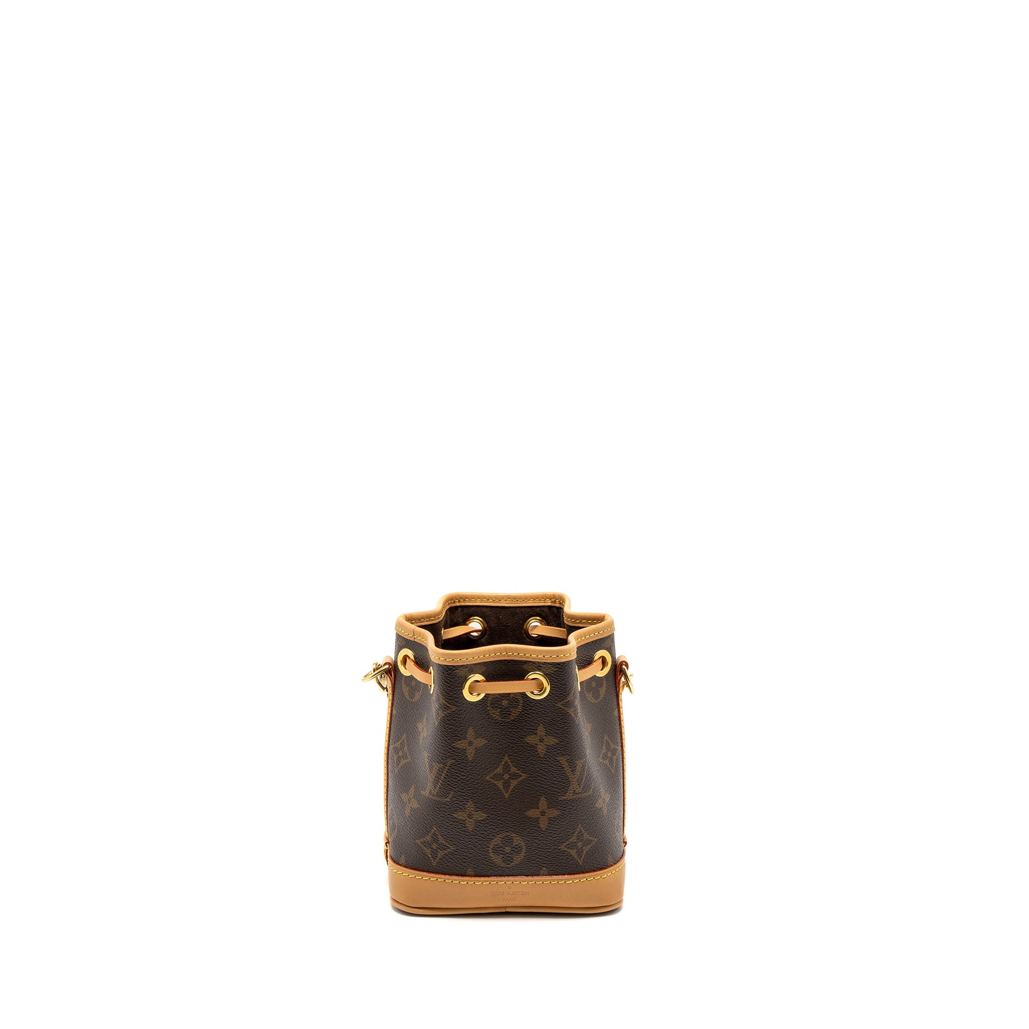 LOUIS VUITTON NANO NOE MONOGRAM CANVAS GHW (NEW VERSION)