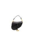 DIOR MINI SADDLE BAG CALFSKIN BLACK GHW