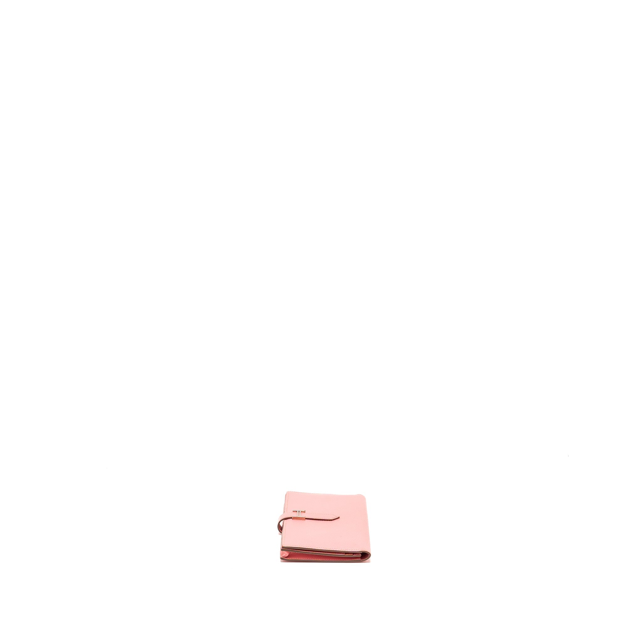 HERMES BEARN LONG WALLET EPSOM ROSE CONFETTI SHW