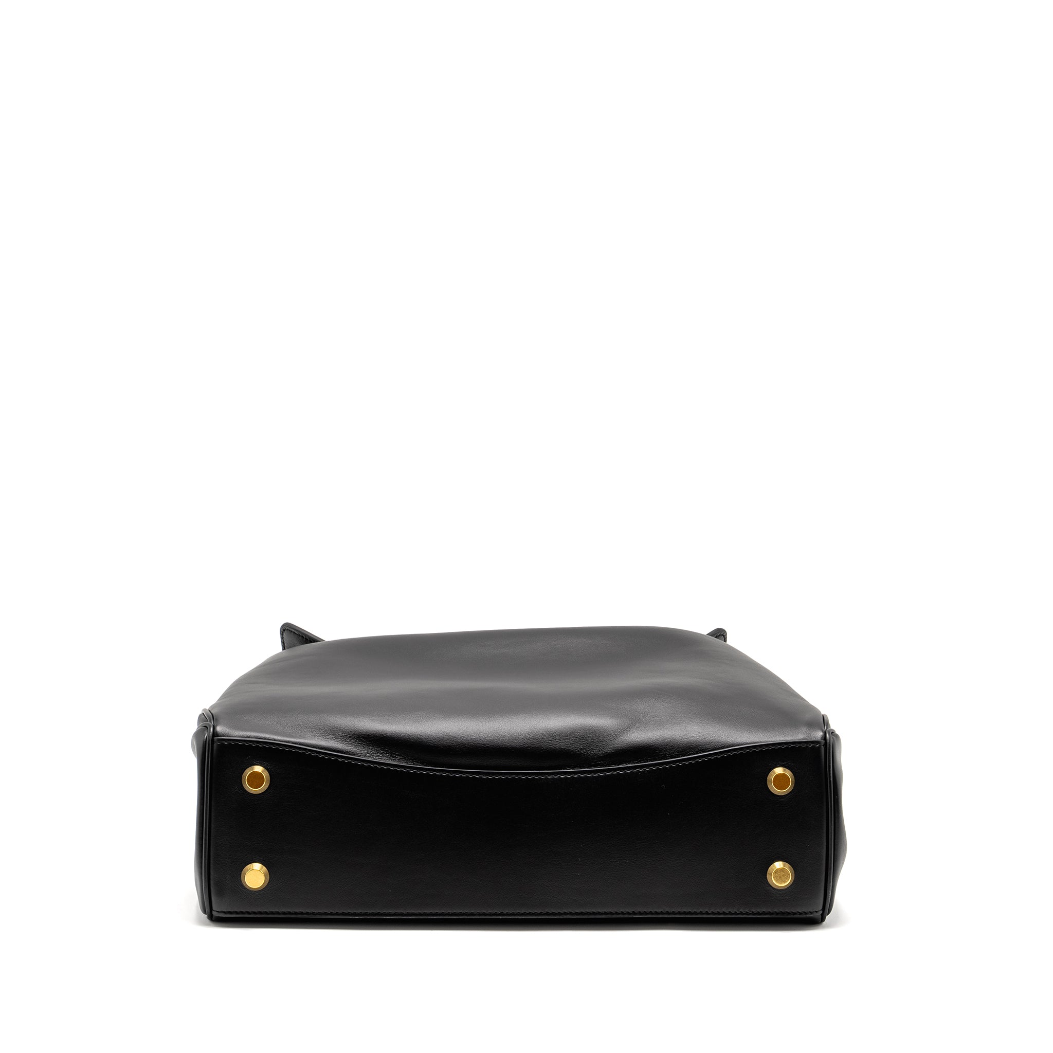 BALENCIAGA MEDIUM RODEO HANDBAG SMOOTH CALFSKIN BLACK GHW