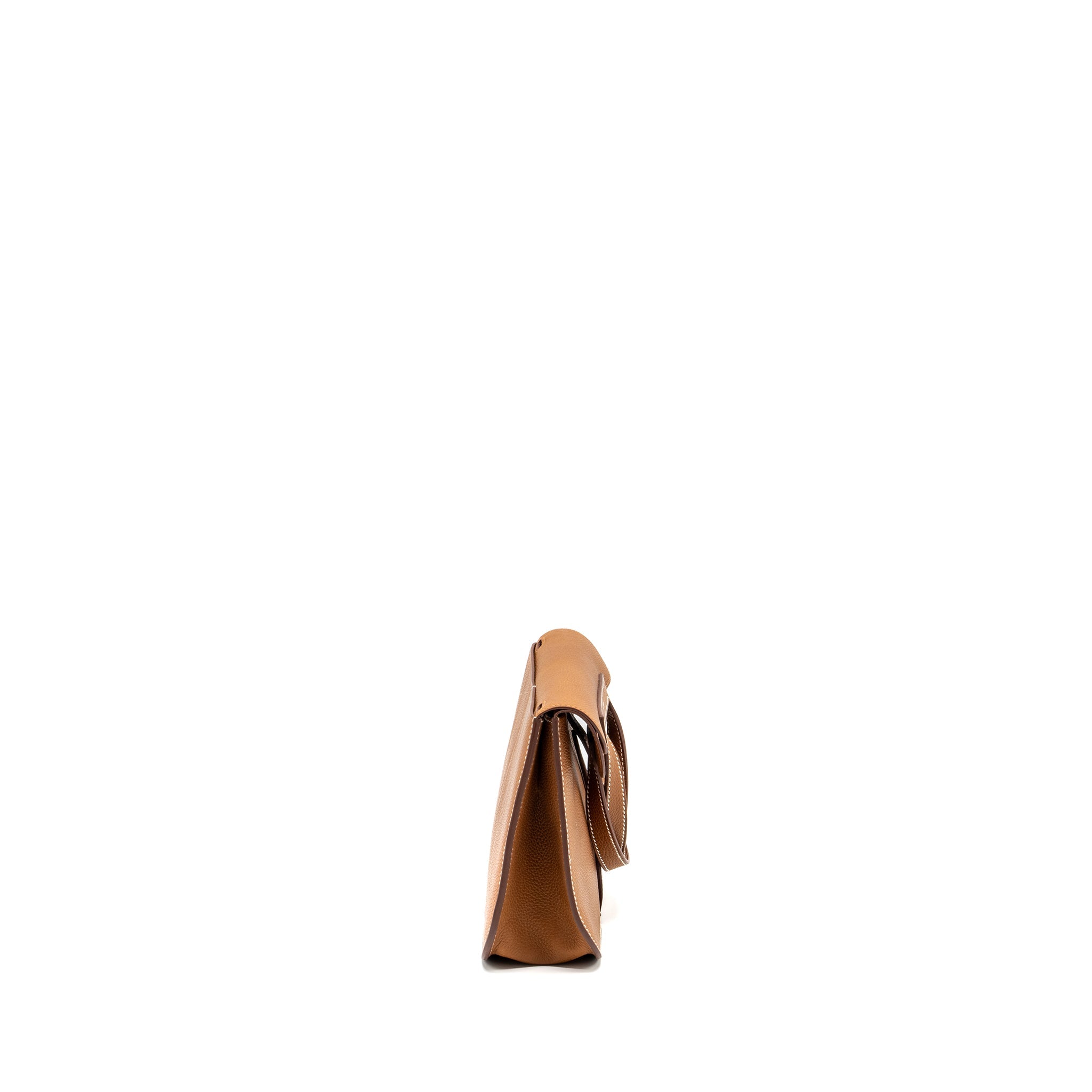 HERMES HALZAN 25 BARENIA FAUBOURG FAUVE GHW