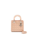 DIOR MEDIUM LADY DIOR PATENT PINK SHW