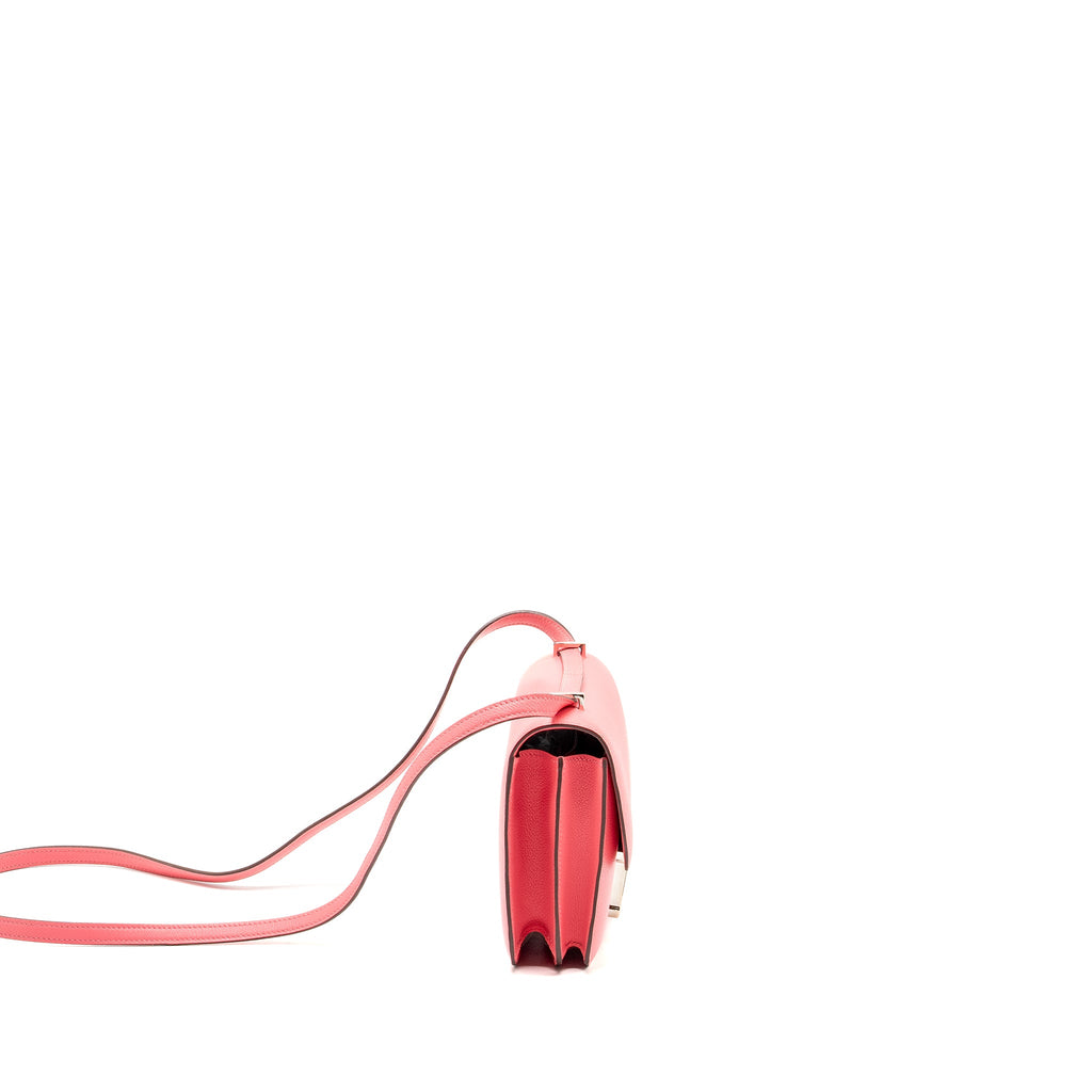 HERMES MINI CONSTANCE EVERCOLOR 8W ROSE AZALEE SHW