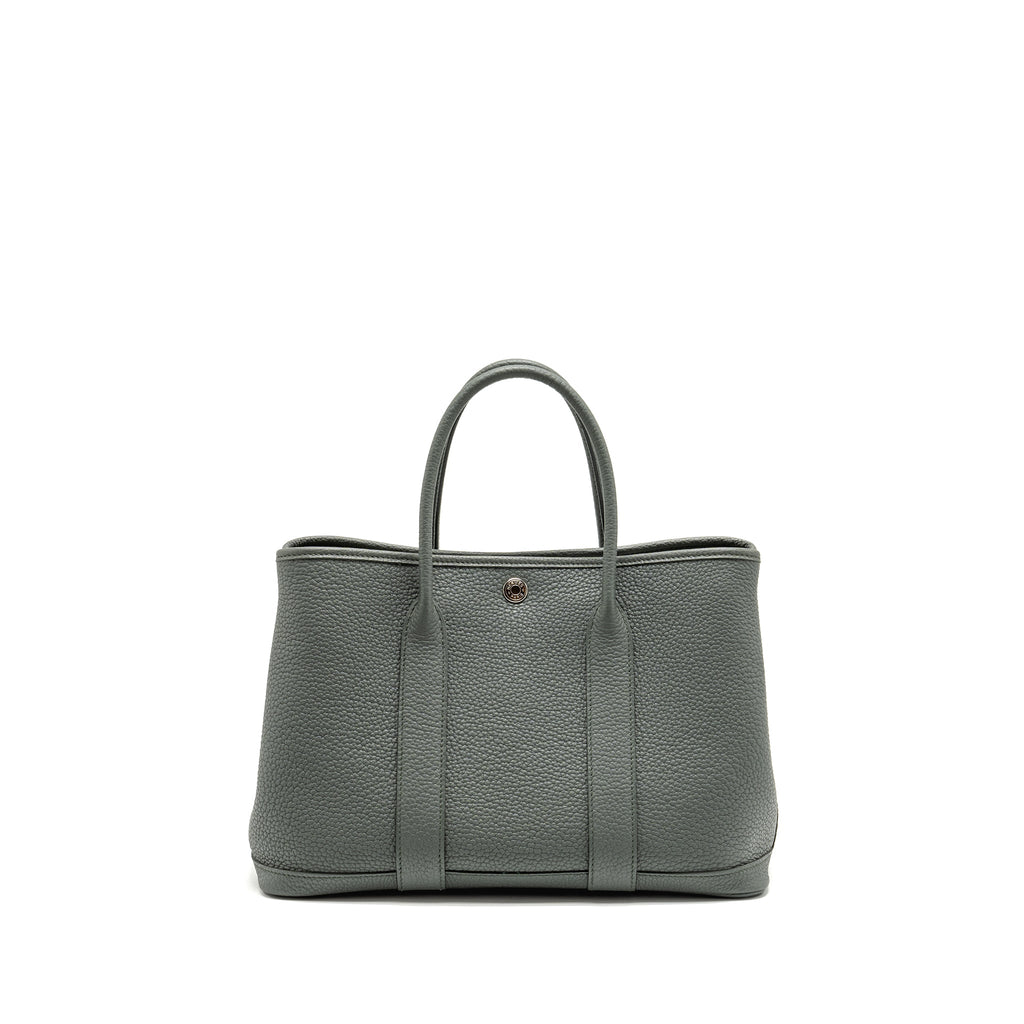 HERMES GARDEN PARTY 30 NEGONDA VERT AMANDE SHW