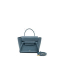 CELINE NANO BELT BAG GRAINED CALFSKIN BLUE GHW
