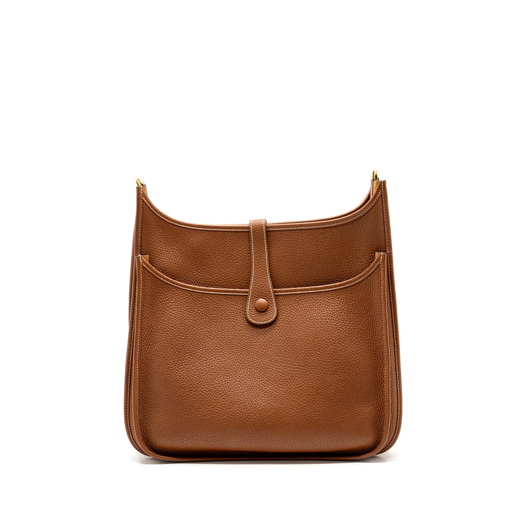 HERMES EVELYNE 33 CLEMENCE GOLD GHW