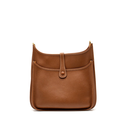 HERMES EVELYNE 33 CLEMENCE GOLD GHW