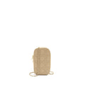 DIOR LADY DIOR CALL'IN DIOR PHONE HOLDER CANNAGE LAMBSKIN BEIGE GHW