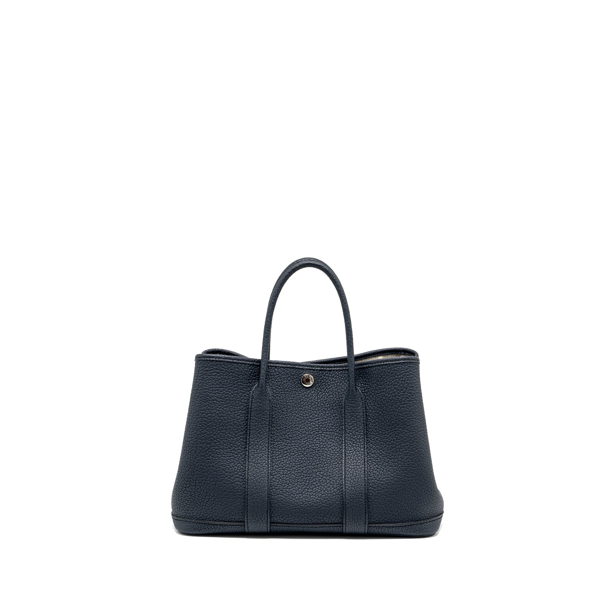 HERMES GARDEN PARTY 30 NEGONDA BLEU INDIGO SHW
