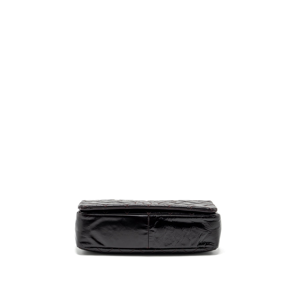 CHANEL 31 RUE CAMBON FLAP BAG CALFSKIN DARK RED SHW