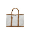 HERMES GARDEN PARTY 36 NEGONDA/CANVAS ECRU/ALEZAN/BLUE BILL SHW