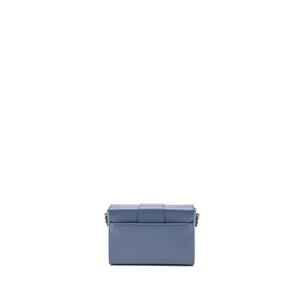 DIOR 30 MONTAIGNE BOX BAG CALFSKIN LIGHT BLUE GHW