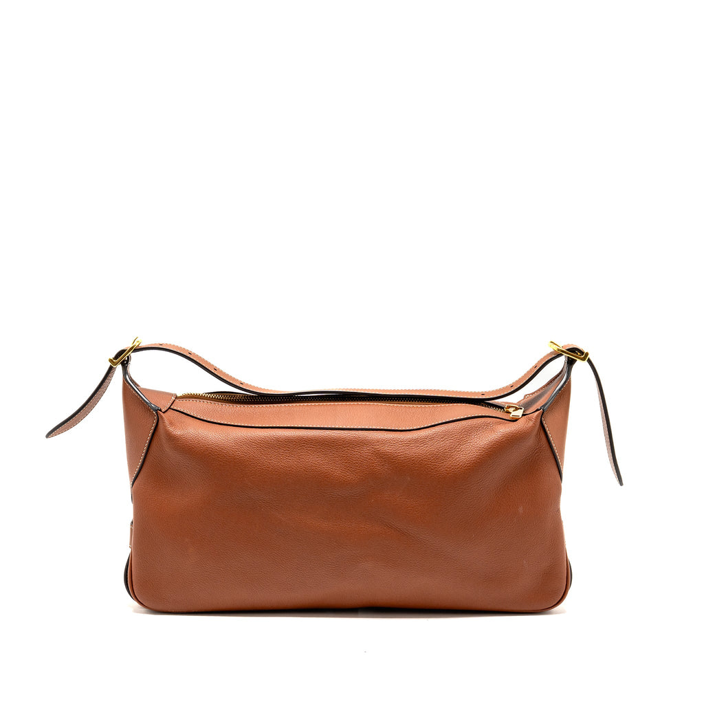 CELINE MEDIUM ROMY SUPPLE CALFSKIN TAN GHW