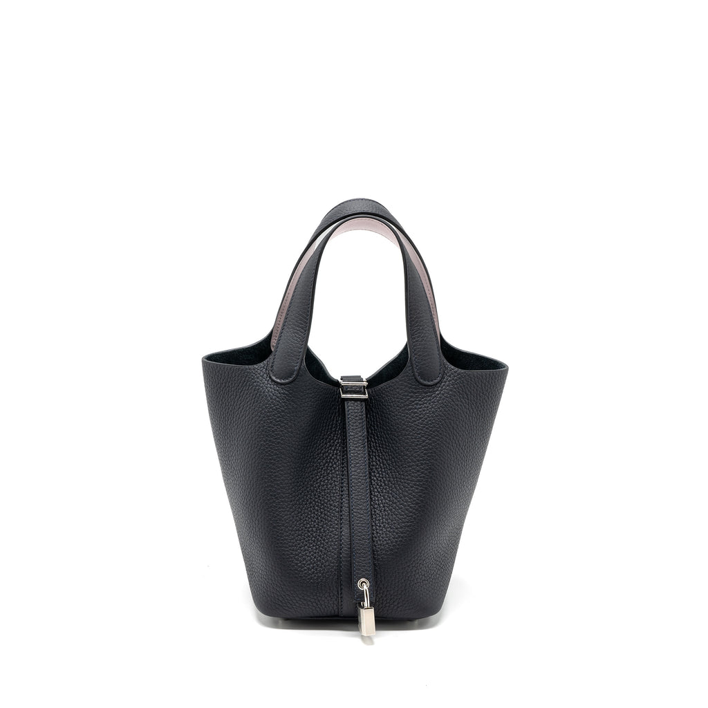 HERMES PICOTIN 18 LOCK BAG CLEMENCE CABAN/MAUVE PALE SHW