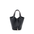 HERMES PICOTIN 18 LOCK BAG CLEMENCE CABAN/MAUVE PALE SHW