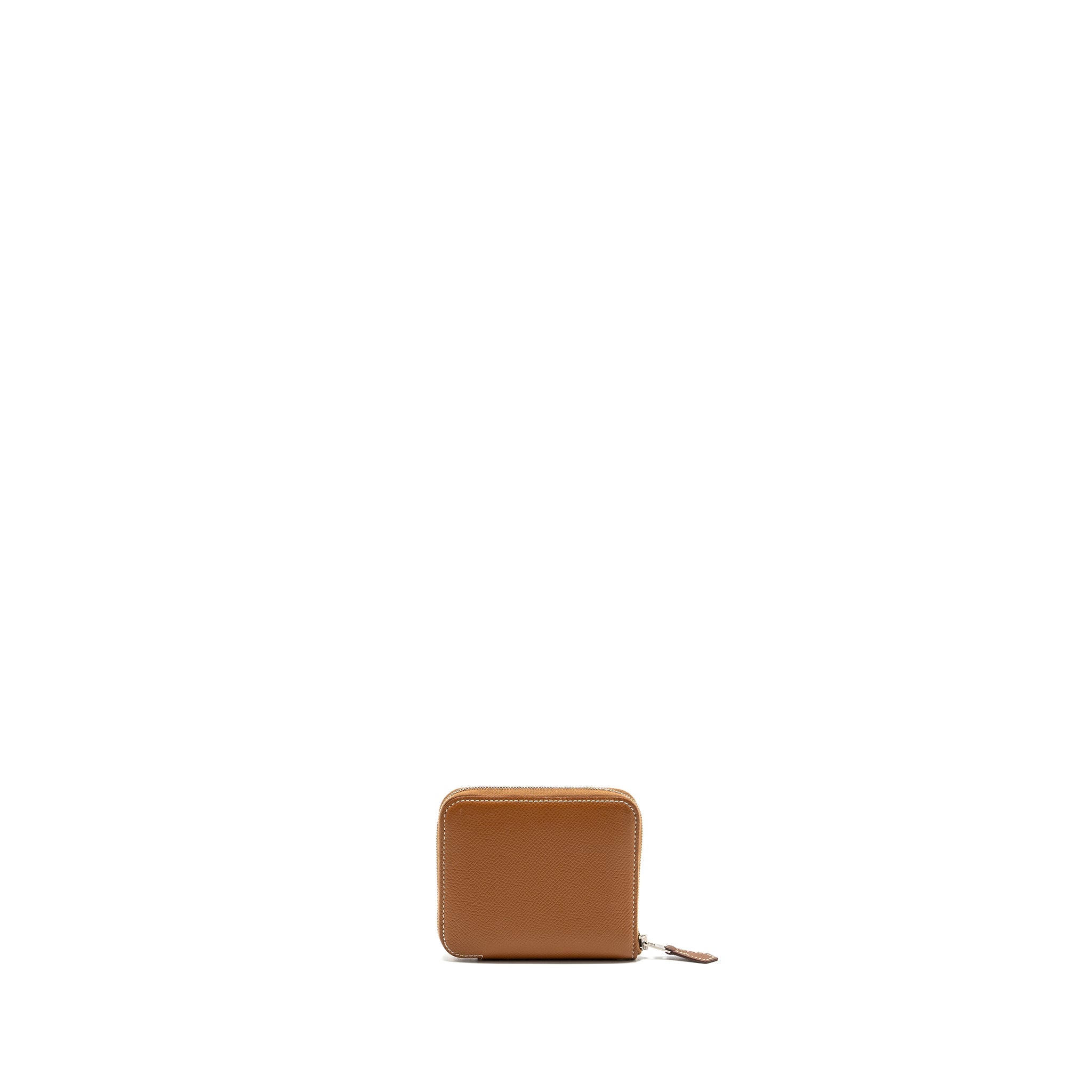HERMES SILK’IN COMPACT WALLET EPSOM GOLD / MULTICOLOUR SHW