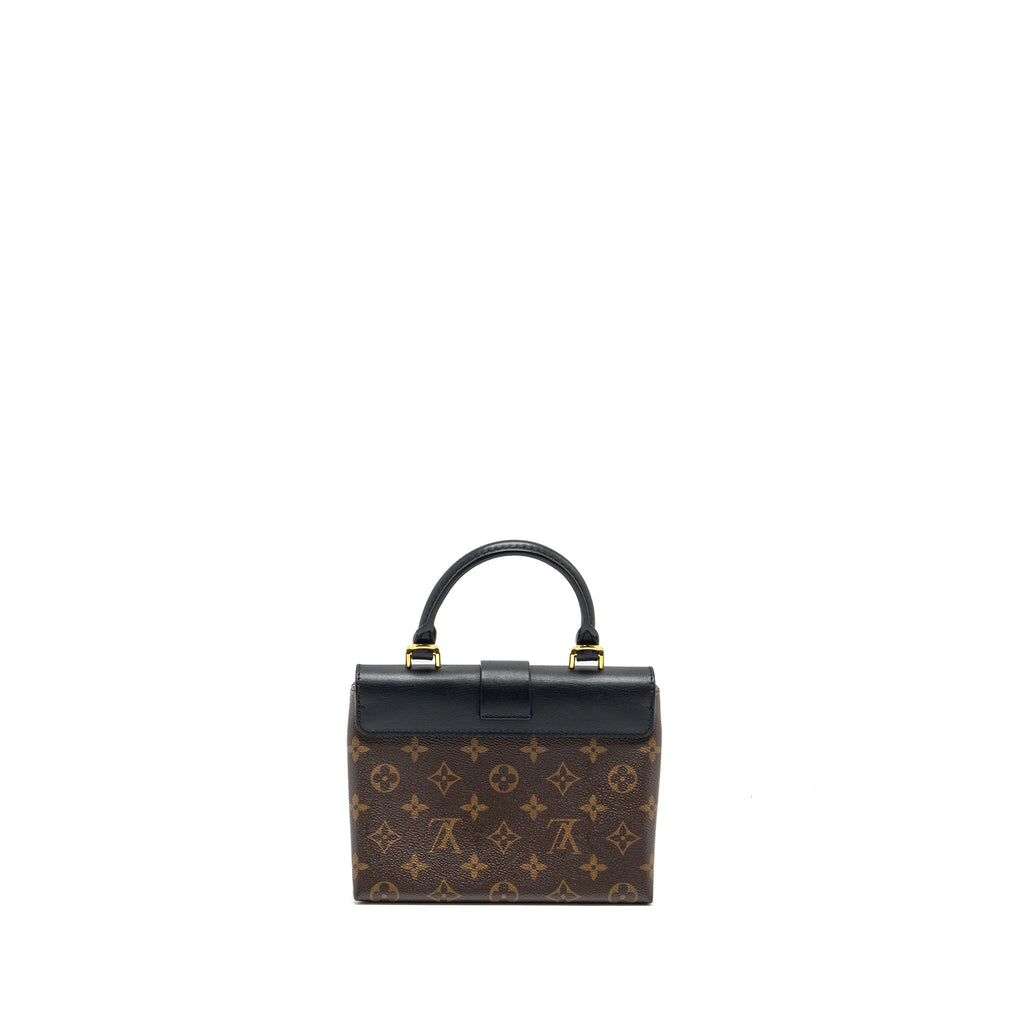 LOUIS VUITTON LOCKY BB MONOGRAM CANVAS/LEATHER BLACK GHW