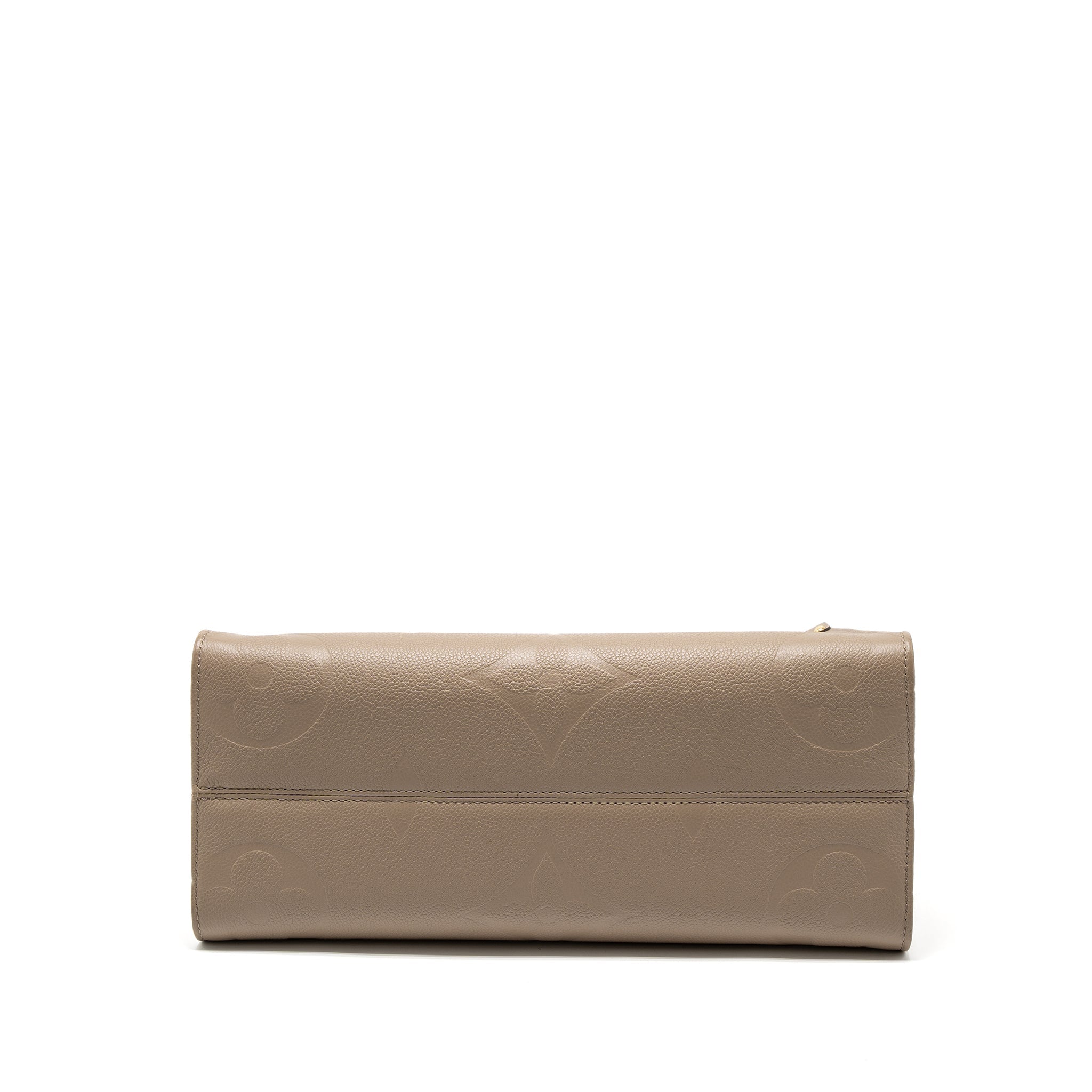 LOUIS VUITTON ON THE GO MM MONOGRAM EMPREINTE TOURTERELLE GHW