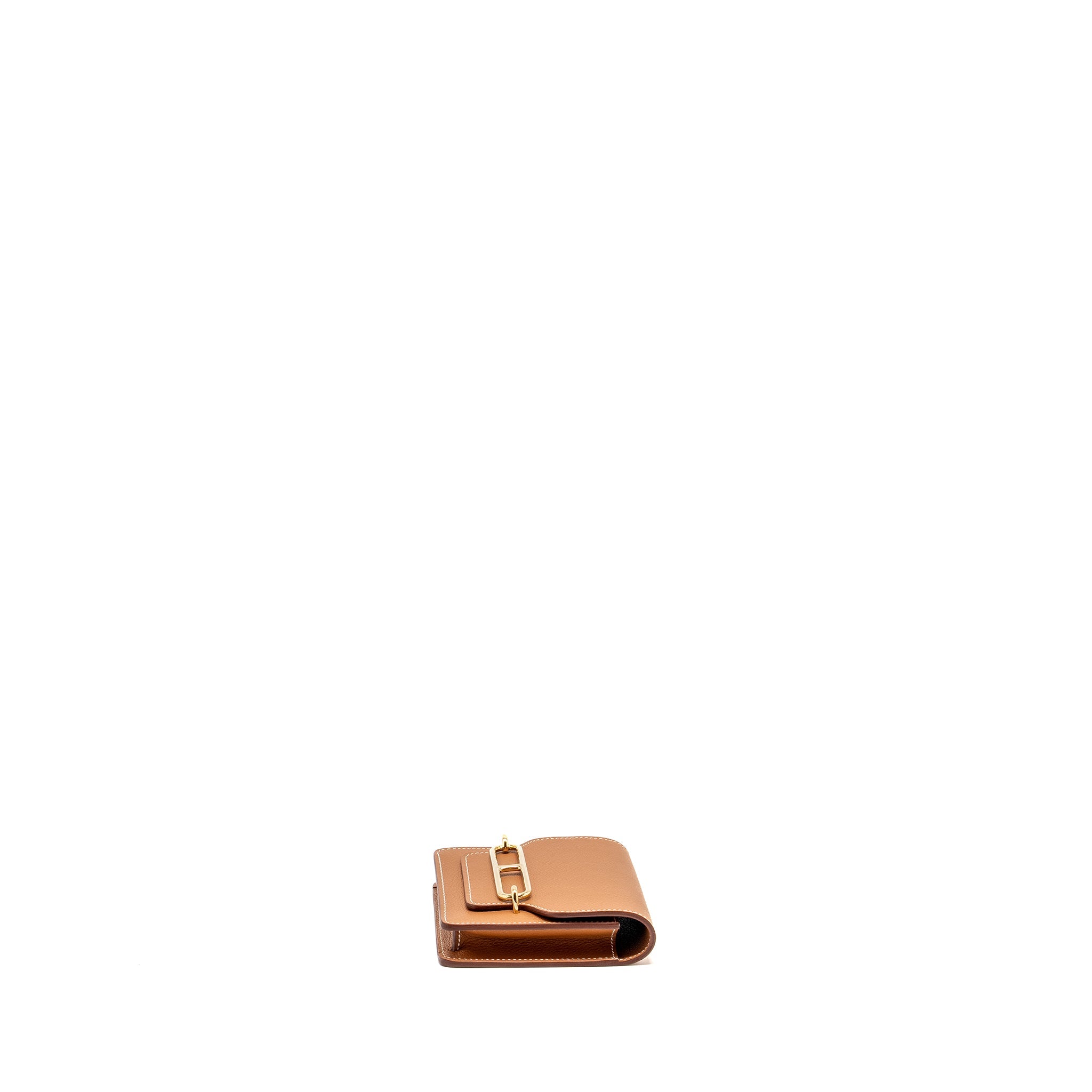 HERMES ROULIS SLIM EVERCOLOR GOLD/LIME GHW