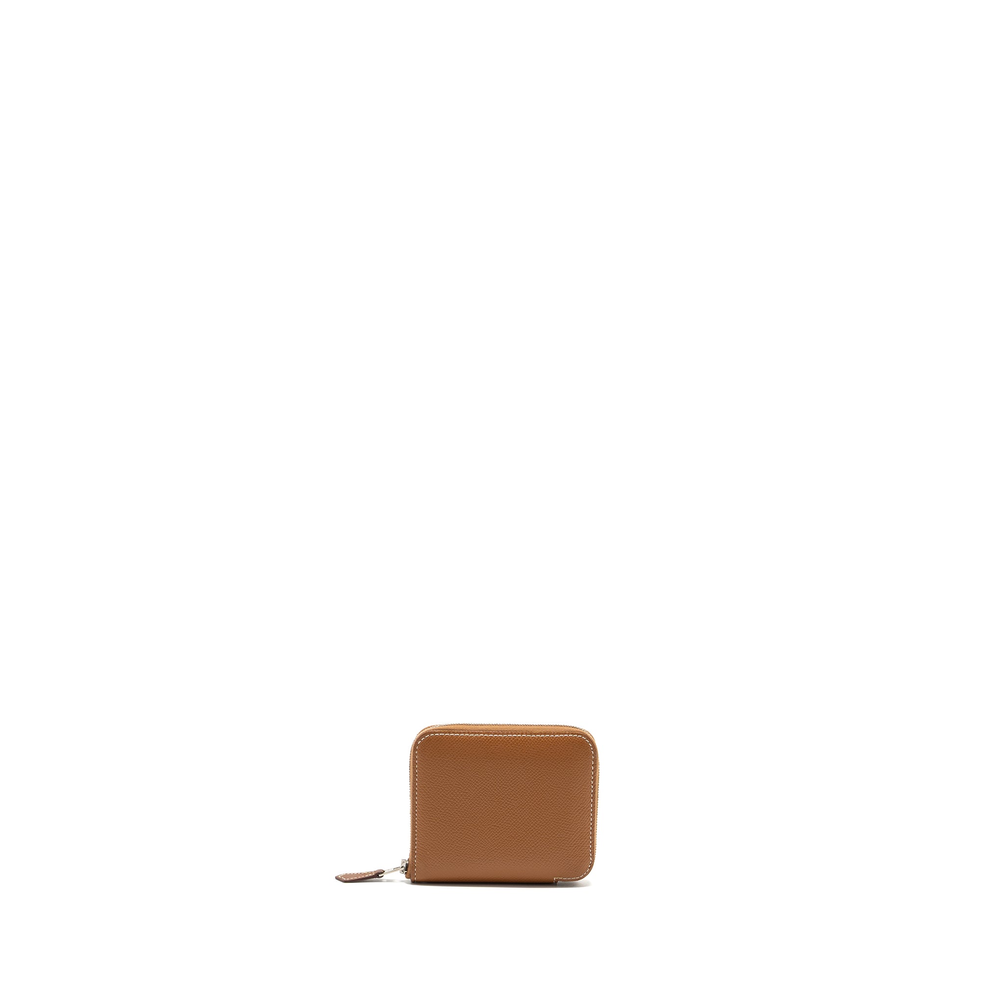 HERMES SILK’IN COMPACT WALLET EPSOM GOLD / MULTICOLOUR SHW