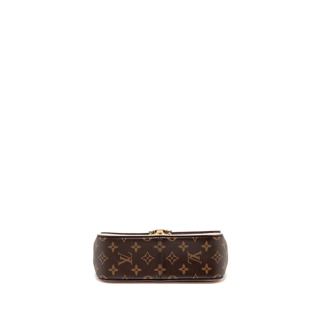 LOUIS VUITTON CHERRYWOOD BB SHOULDER BAG PATENT / MONOGRAM CANVAS LIGHT PINK GHW