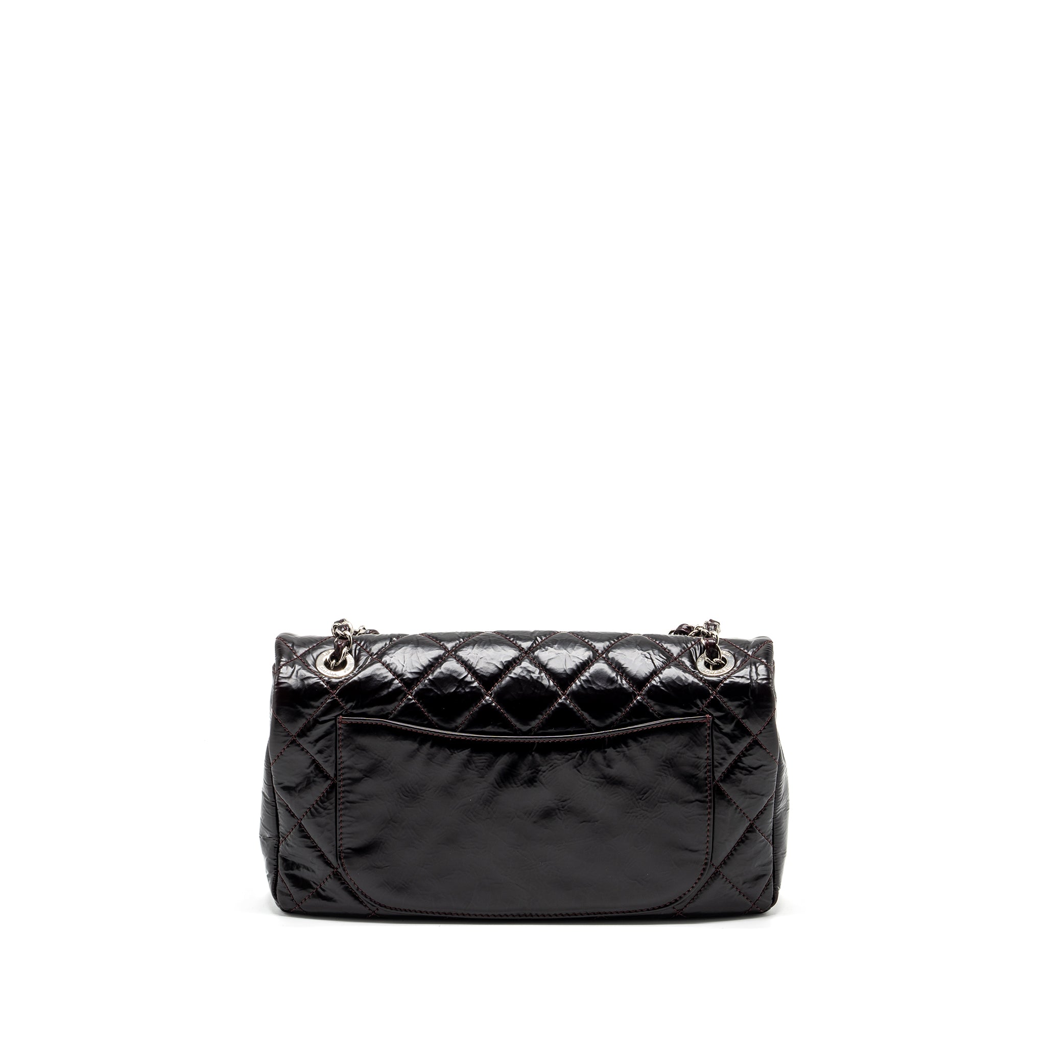 CHANEL 31 RUE CAMBON FLAP BAG CALFSKIN DARK RED SHW