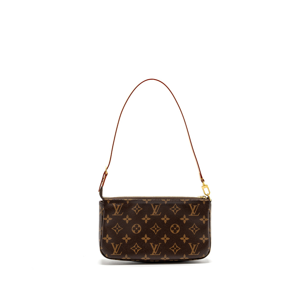 LOUIS VUITTON POCHETTE ACCESSORIES MONOGRAM CANVAS GHW
