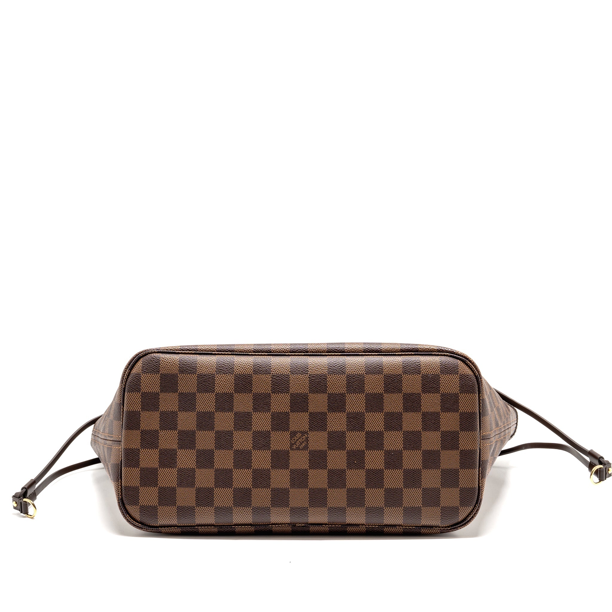 LOUIS VUITTON NEVERFULL MM DAMIER EBENE GHW
