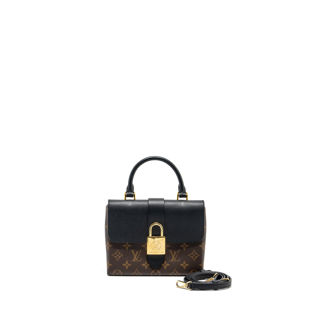 LOUIS VUITTON LOCKY BB MONOGRAM CANVAS/LEATHER BLACK GHW