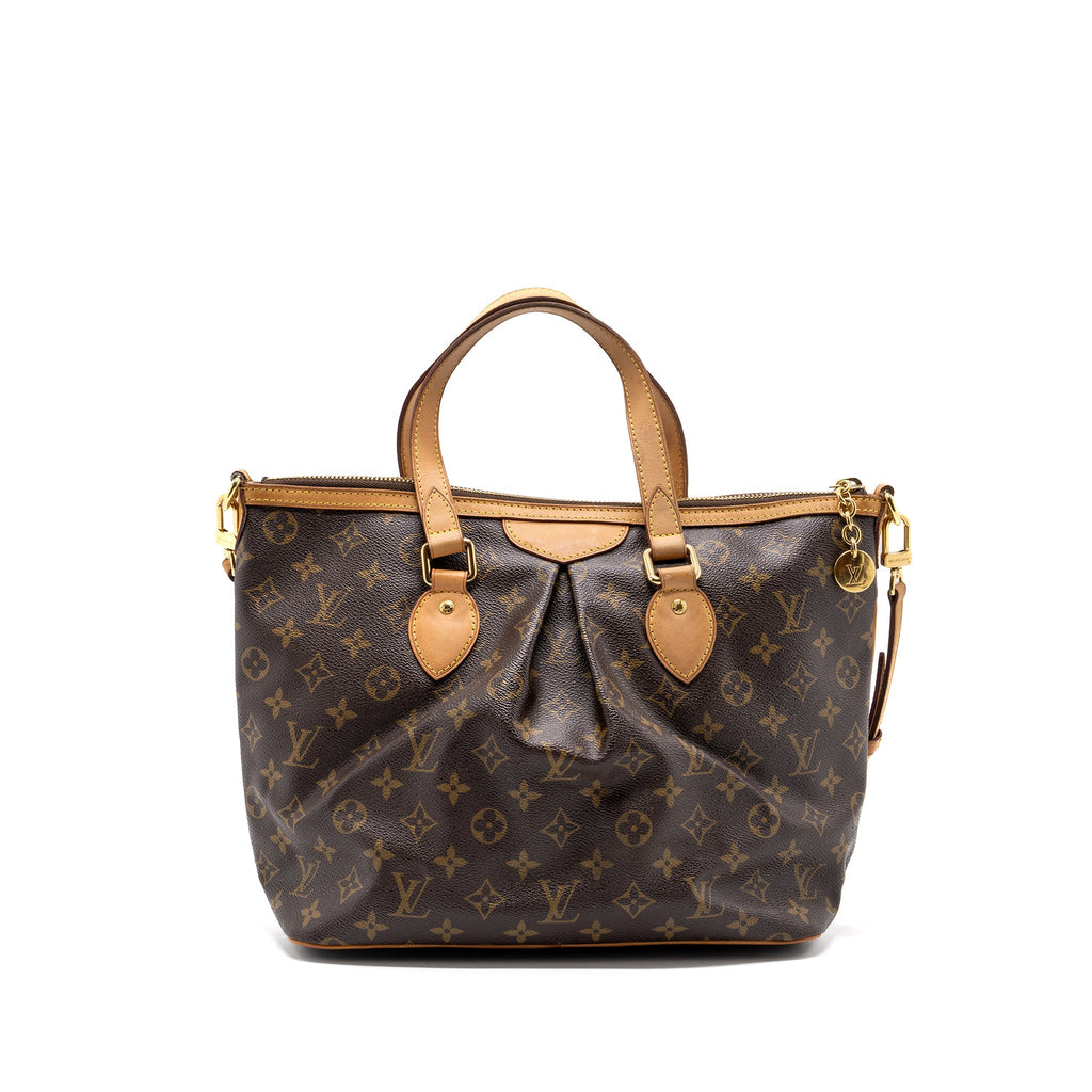 LOUIS VUITTON PALERMO PM MONOGRAM CANVAS GHW