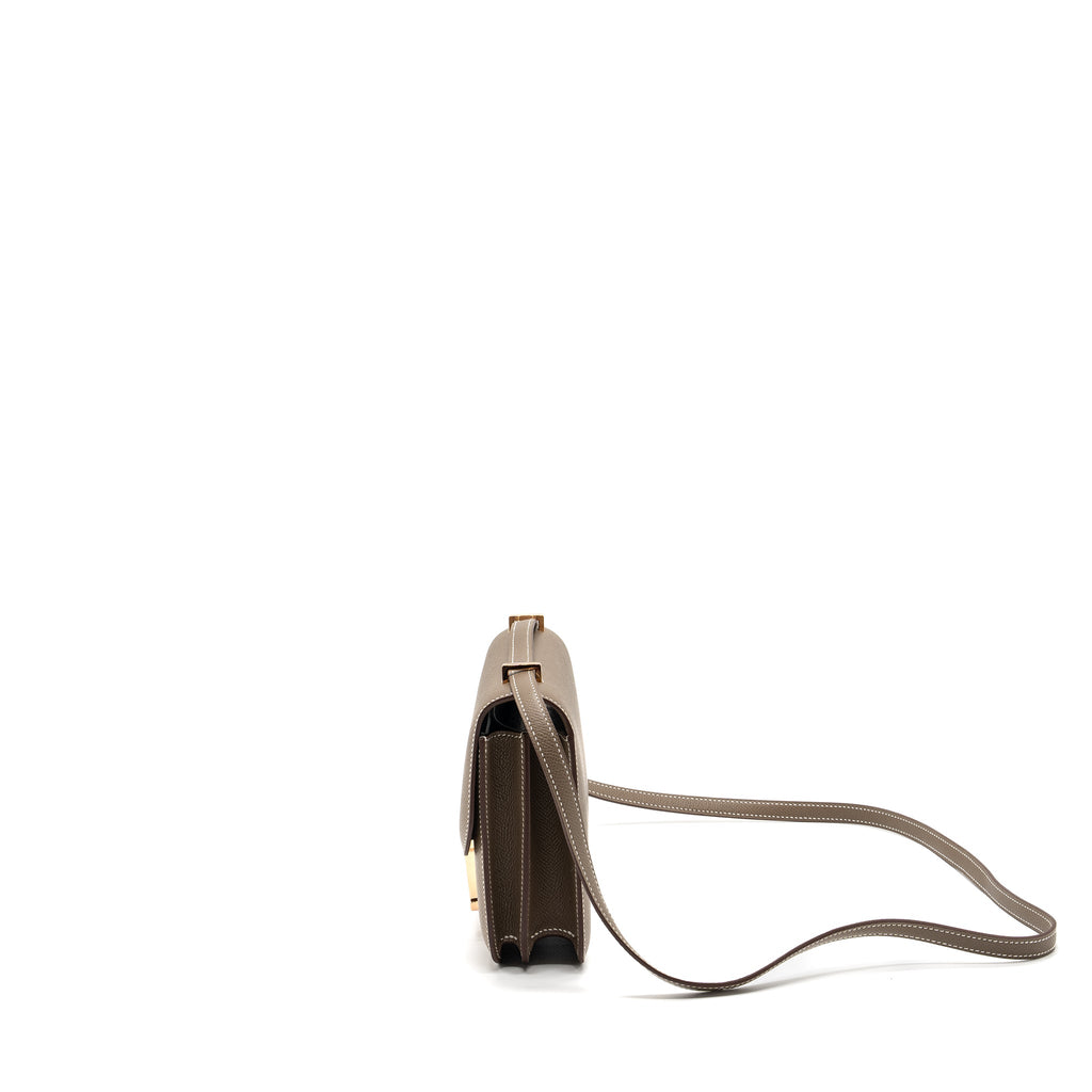 HERMES MINI CONSTANCE EPSOM ETOUPE RGHW