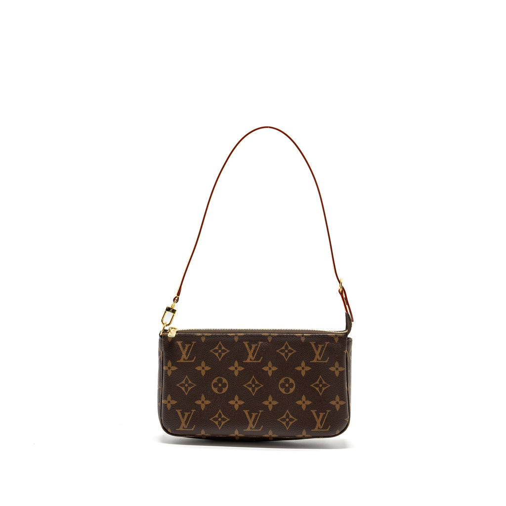 LOUIS VUITTON POCHETTE ACCESSORIES MONOGRAM CANVAS GHW