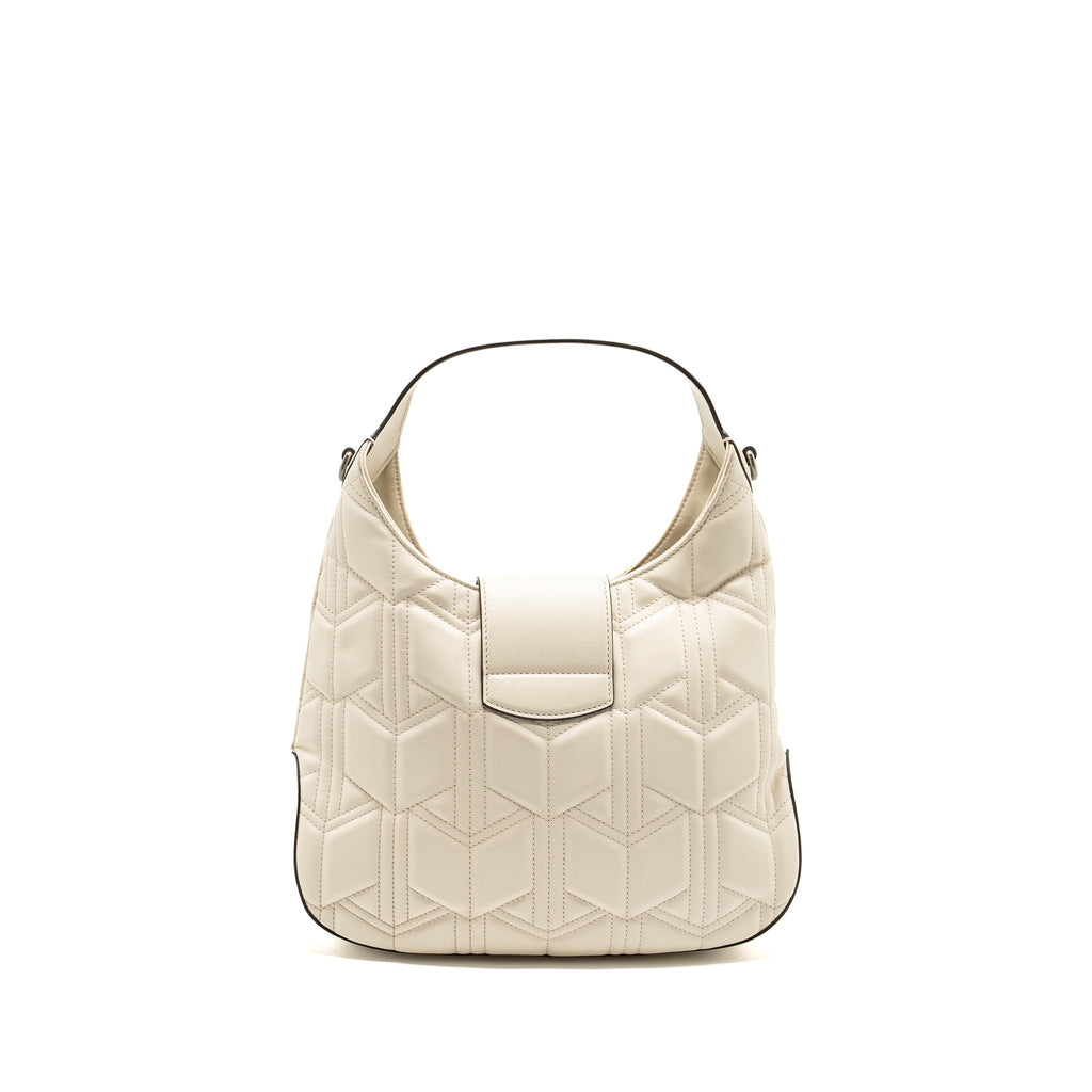 GUCCI DIONYSUS HOBO SHOULDER BAG CALFSKIN WHITE SHW