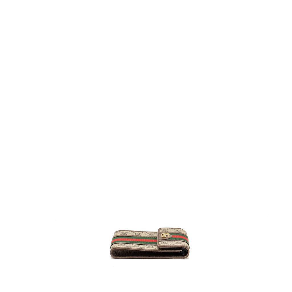 GUCCI OPHIDIA GG VERTICAL FLAP MINI BAG GG SUPERMEN CANVAS / CALFSKIN MULTICOLOUR GHW