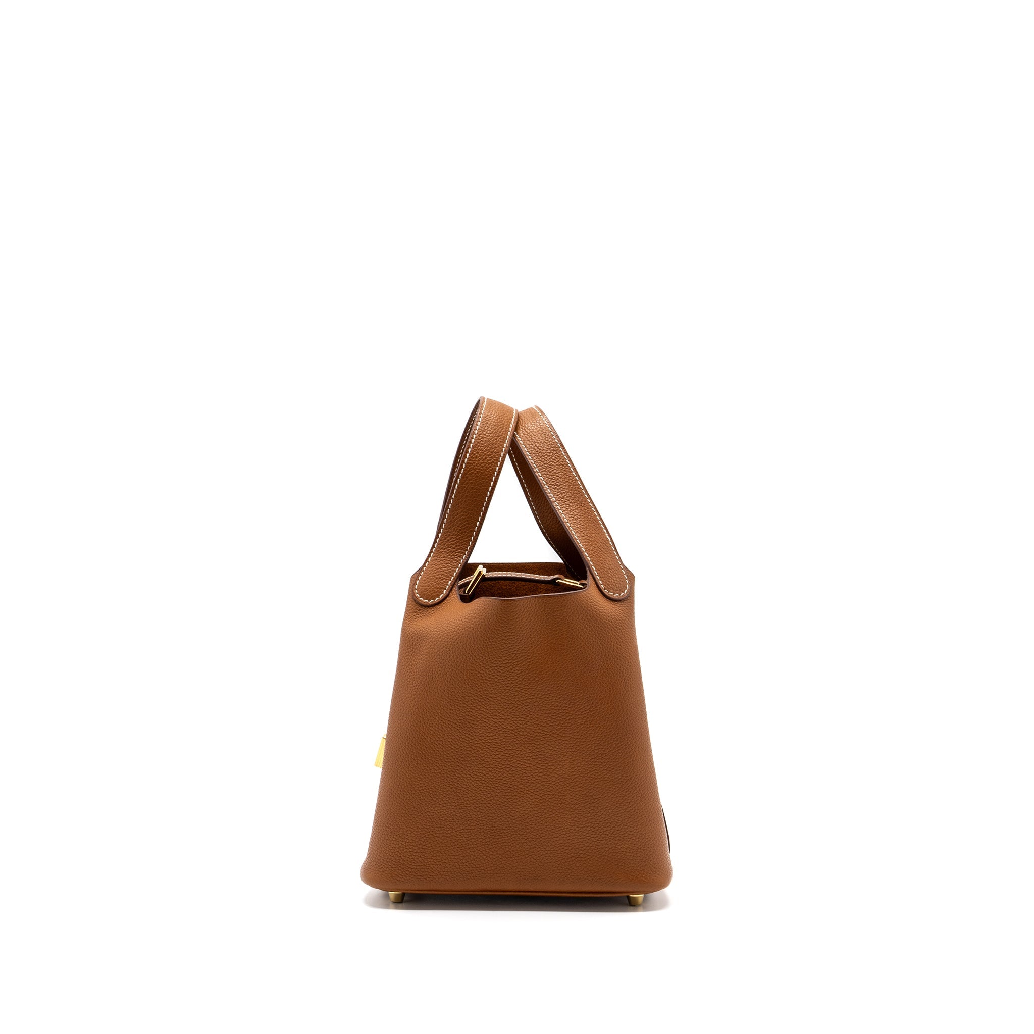 HERMES PICOTIN 18 BARENIA FAUBOURG GOLD GHW