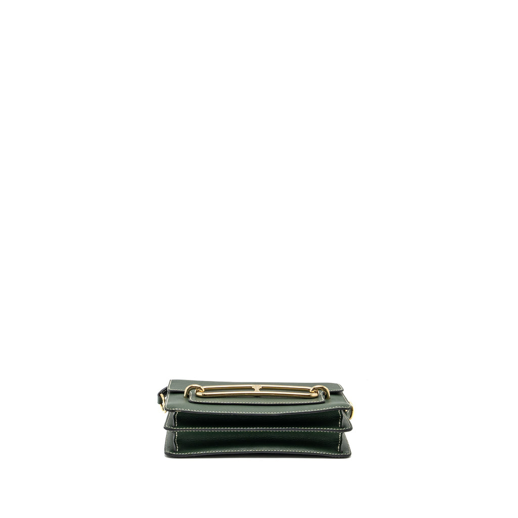 HERMES ROULIS 23 EVERCOLOR VERT CYPRES GHW