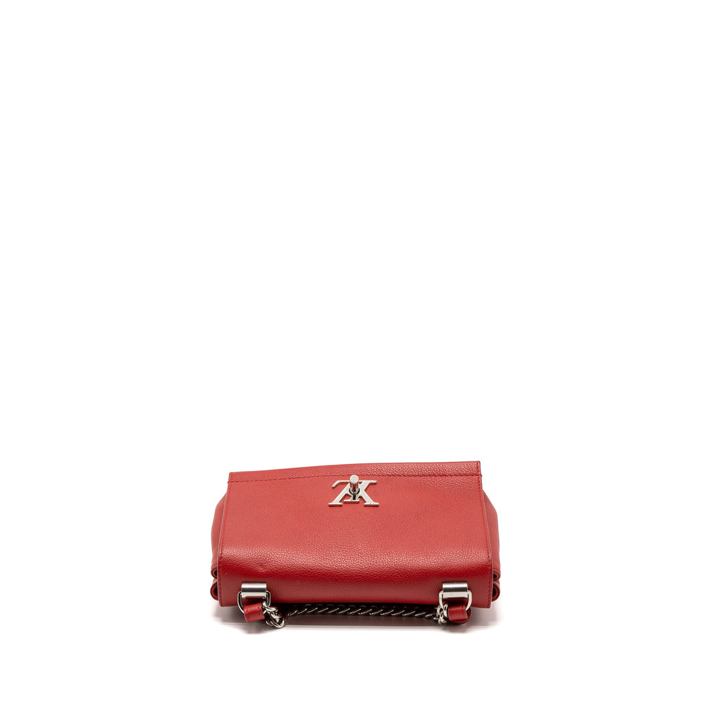 LOUIS VUITTON LOCKME II BB CALFSKIN RUBIS SHW