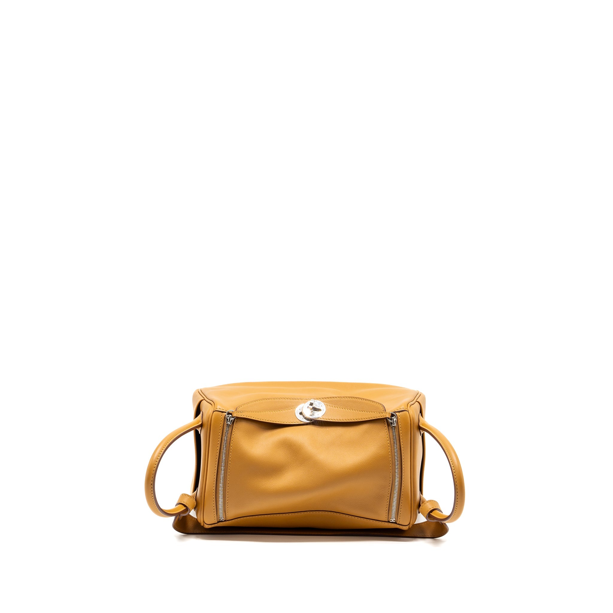 HERMES LINDY 26 SWIFT SESAME/BLEU BRUME SHW