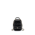 CHANEL 24C MINI BACKPACK / CROSSBODY BAG CAVIAR BLACK LGHW (MICROCHIP)