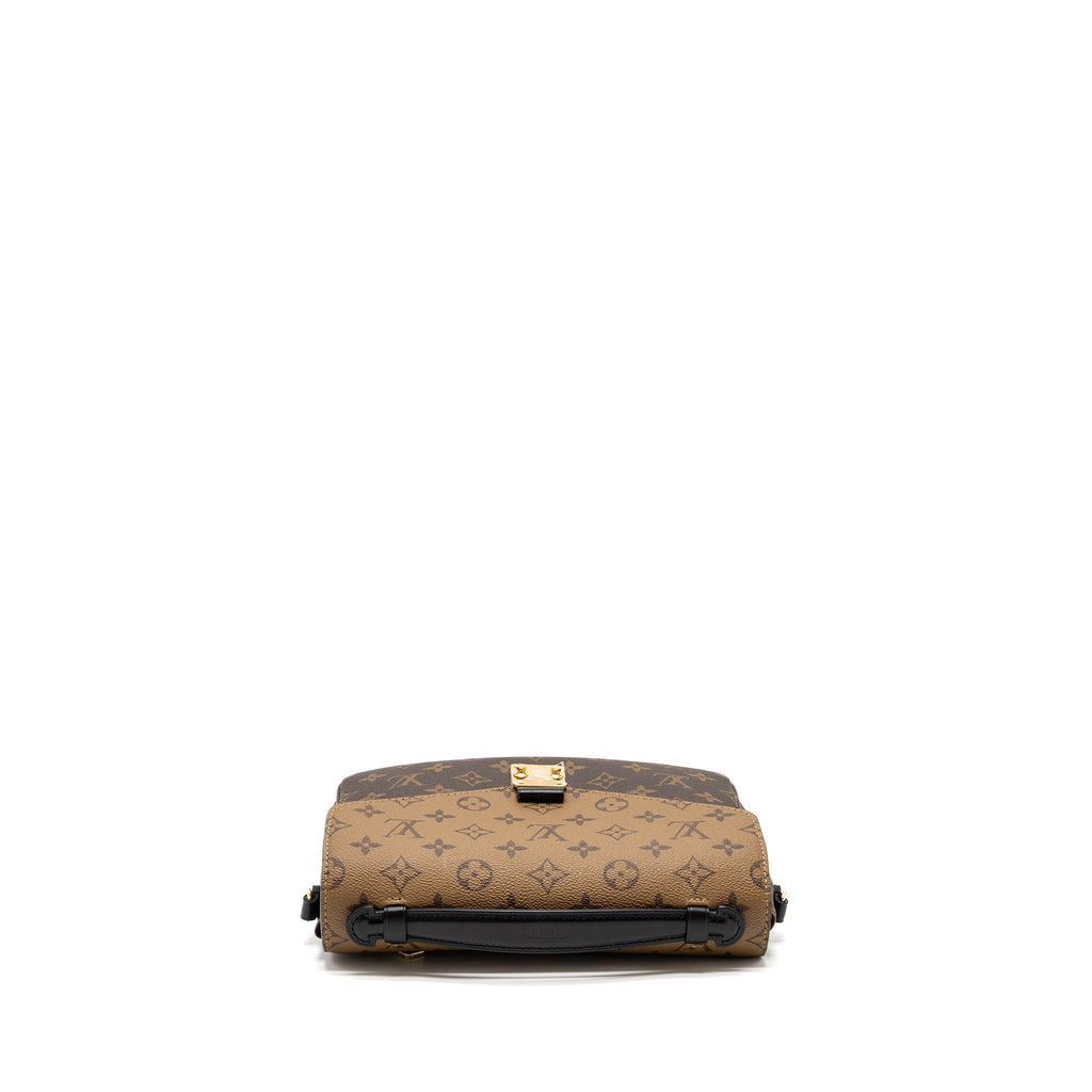 LOUIS VUITTON POCHETTE MÉTIS MONOGRAM REVERSE CANVAS GHW