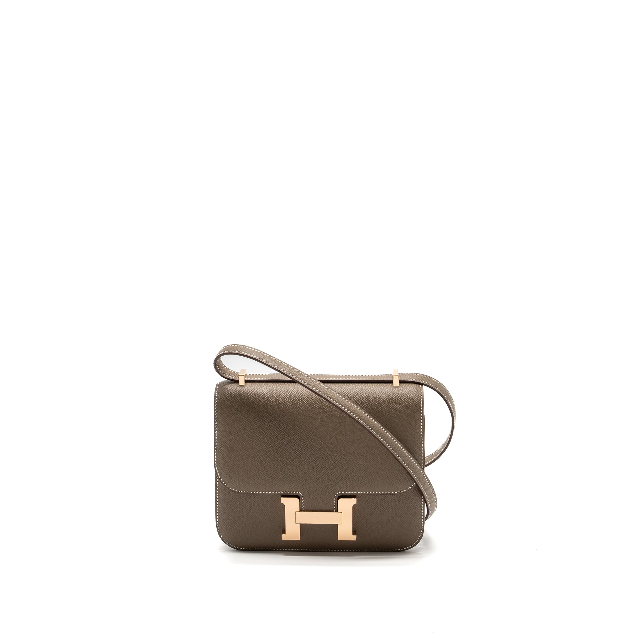 HERMES MINI CONSTANCE EPSOM ETOUPE RGHW