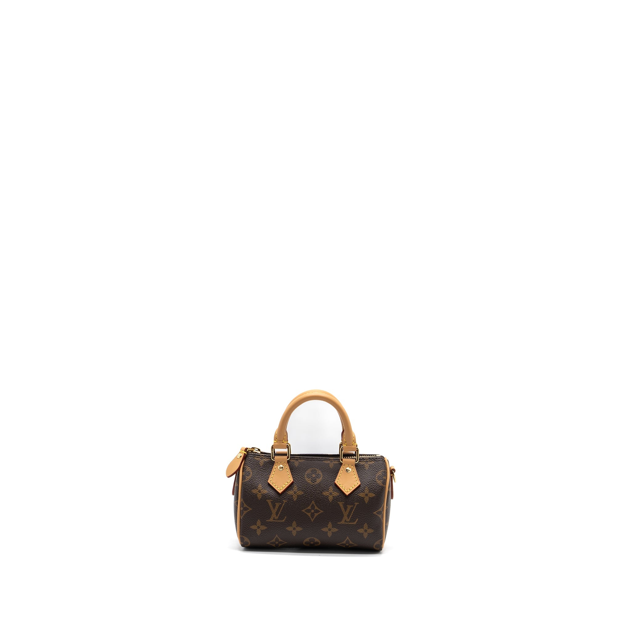 LOUIS VUITTON NANO SPEEDY MONOGRAM CANVAS GHW