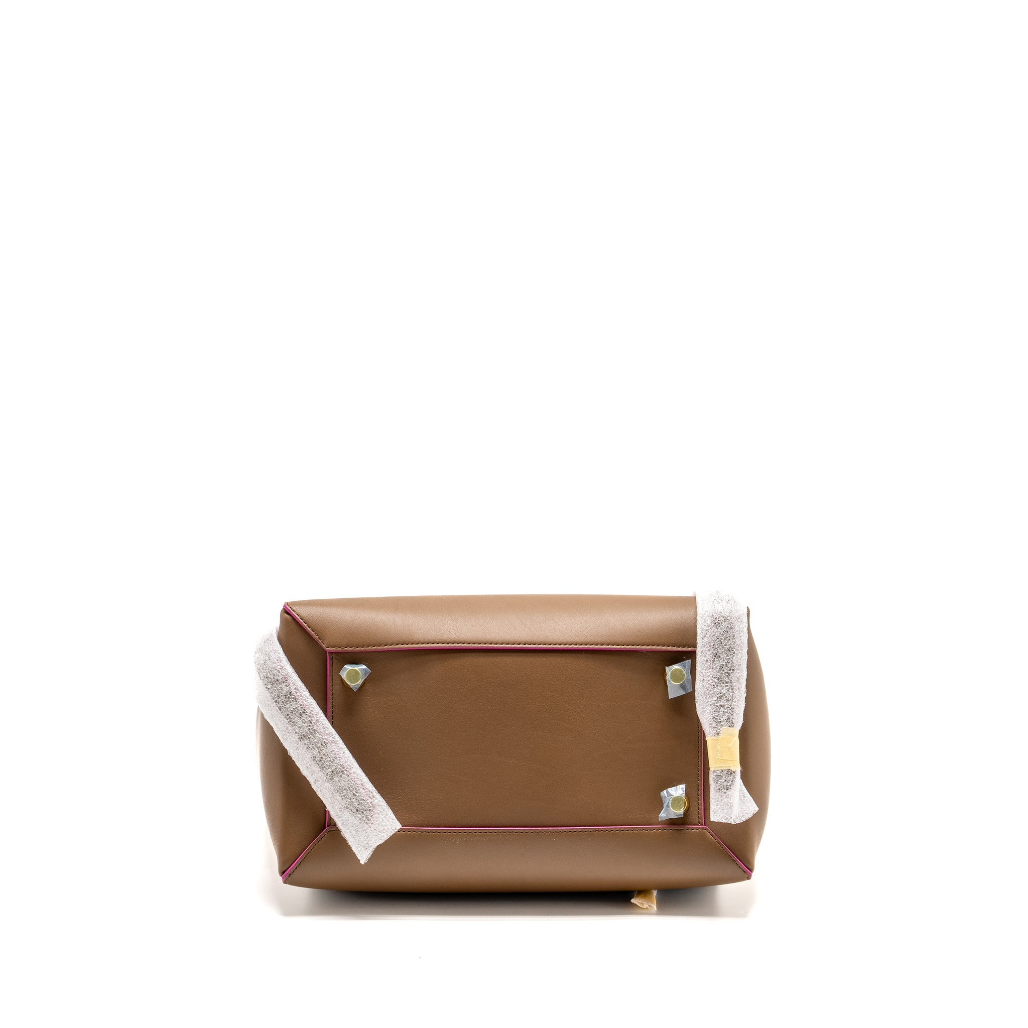CELINE MINI BELT BAG CALFSKIN CAMEL GHW