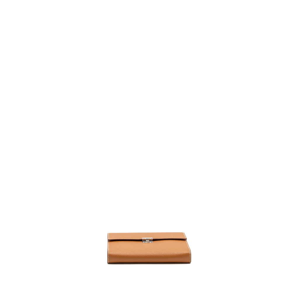 HERMES CLIC 16 WALLET EPSOM GOLD SHW