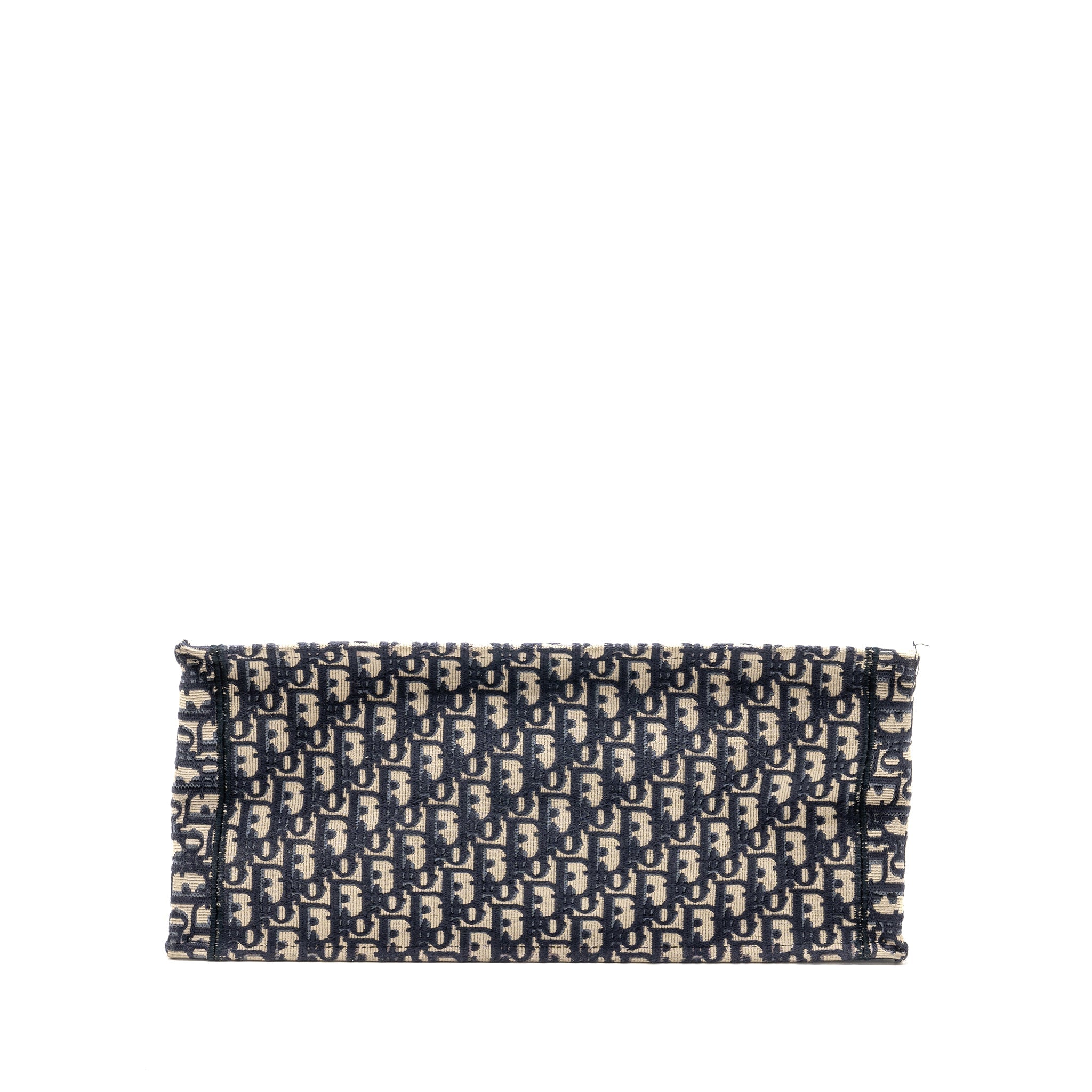 DIOR LARGE BOOK TOTE DIOR OBLIQUE CANVAS BLUE